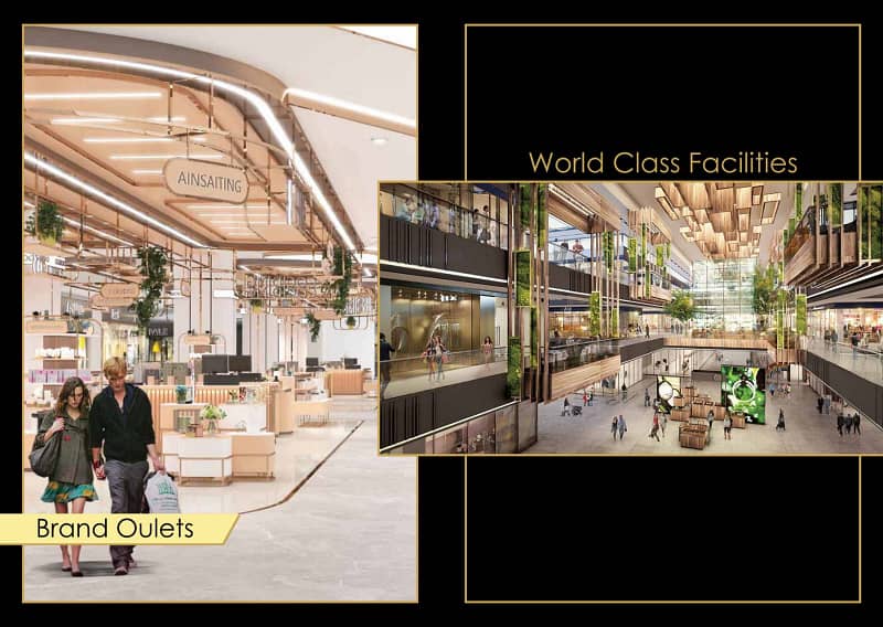 Commercial Shop for Sale In Bahria Town Lahore In reasonable Prices On Easy Installments Along With pre-Launching Prices Construction On Fast track 3