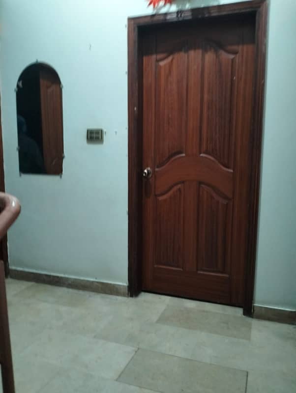 two bed dd ground floor portion for rent in johar 3