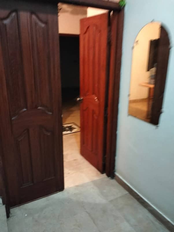 two bed dd ground floor portion for rent in johar 4