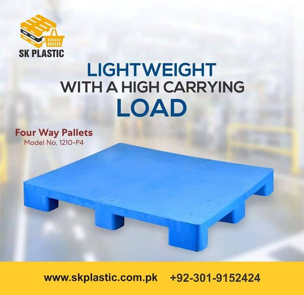 Plastic pallets / sheets 1