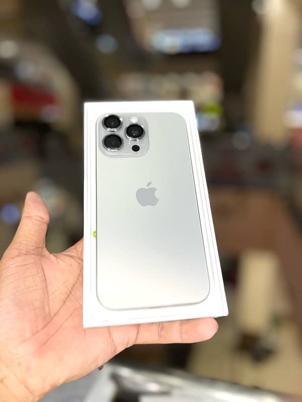 Iphone 15 Pro Max Pta Approved  512Gb Physical plus E Sim 0