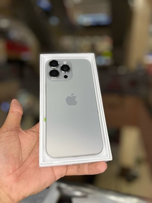 Iphone 15 Pro Max Pta Approved  512Gb Physical plus E Sim 1