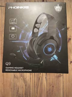 Phonikas Q9 Gaming Headset/Removable Microphone