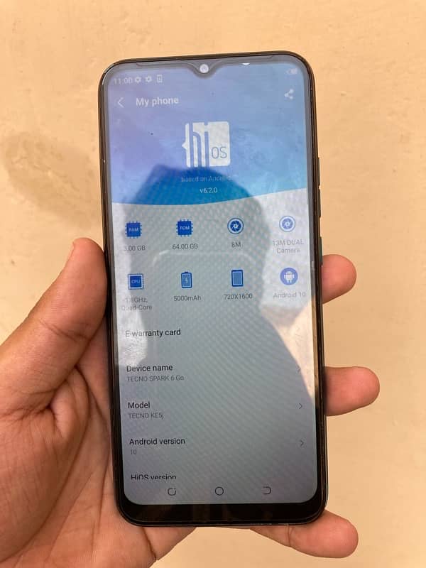 Tecno Spark 6 go 64gb 5