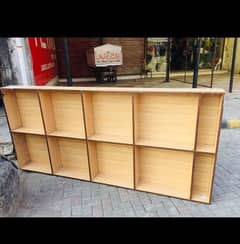 uniform and books rack