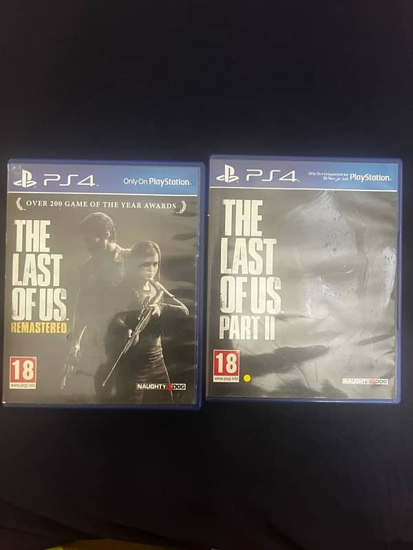 The last of us part 1 & 2 0