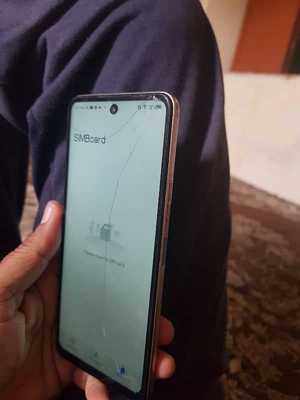 tecno camon 18P 8+5/128 panel changed glass crack no fault only mob 2