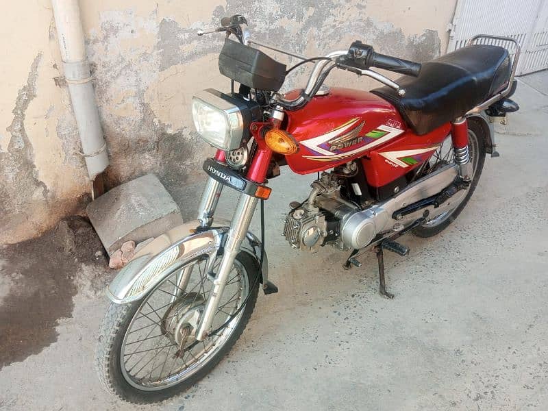 Power 70 cc Model 2022 Model 2024 Registration Rawalpindi Number 5