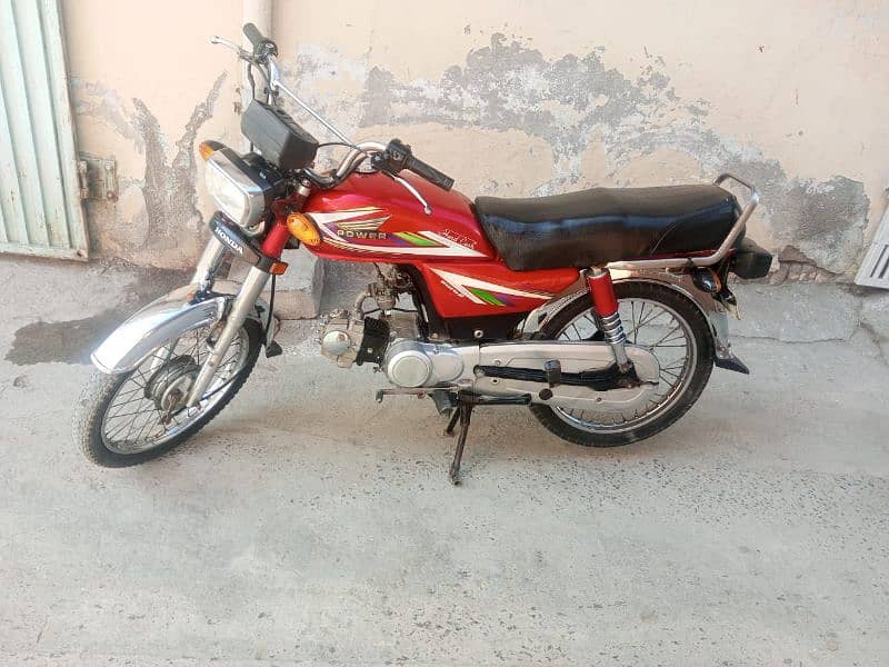 Power 70 cc Model 2022 Model 2024 Registration Rawalpindi Number 6