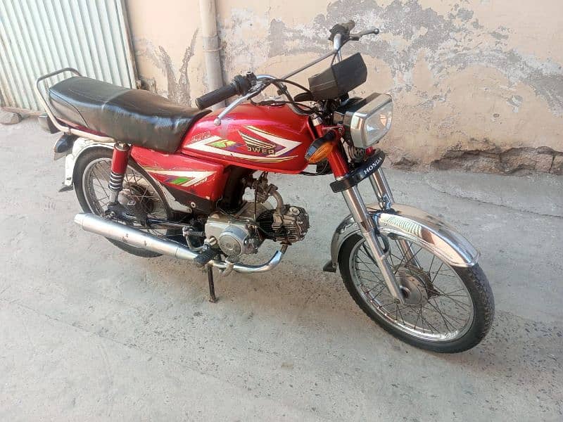 Power 70 cc Model 2022 Model 2024 Registration Rawalpindi Number 16