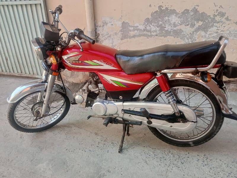 Power 70 cc Model 2022 Model 2024 Registration Rawalpindi Number 17