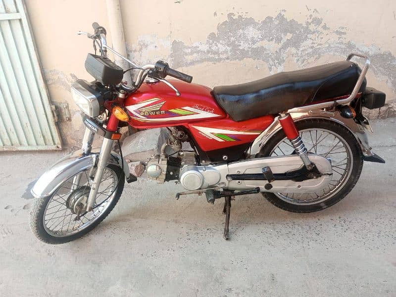 Power 70 cc Model 2022 Model 2024 Registration Rawalpindi Number 18