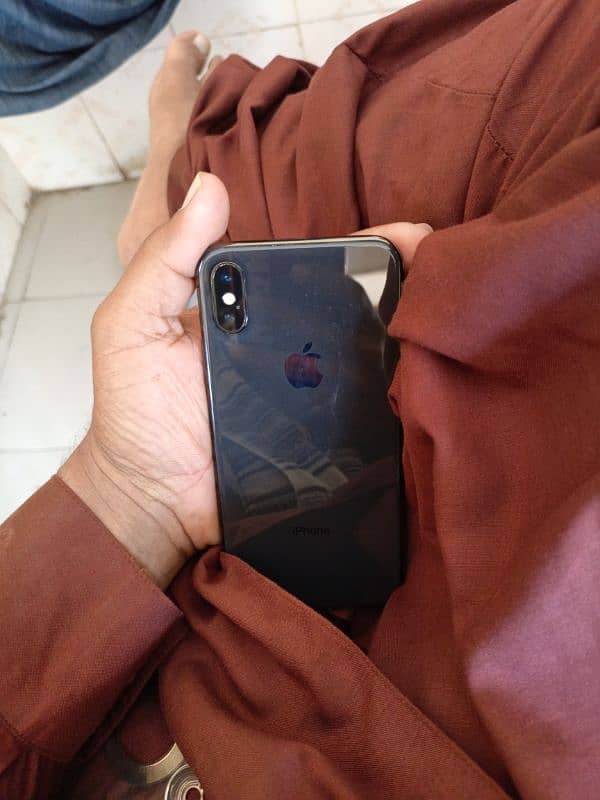 non pta I phone x all ok black colour storage 64Gb 2