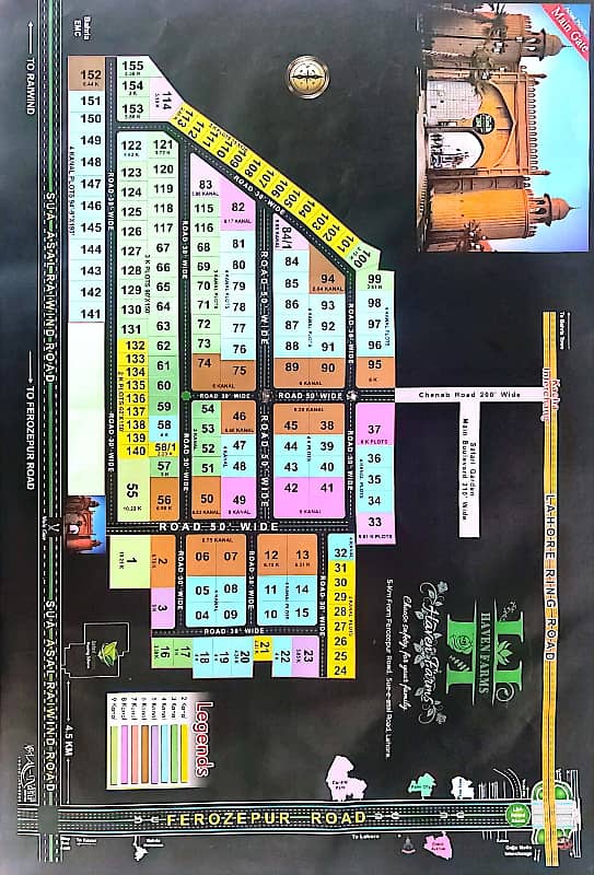 Haven farmhouse Safari Garden best location best investment sale or purchase ke liye abhi Aaye aur abhi apna plot hasil Karen aur apne plot per Ghar banaen aur aapke liye golden chance Safari Garden 0