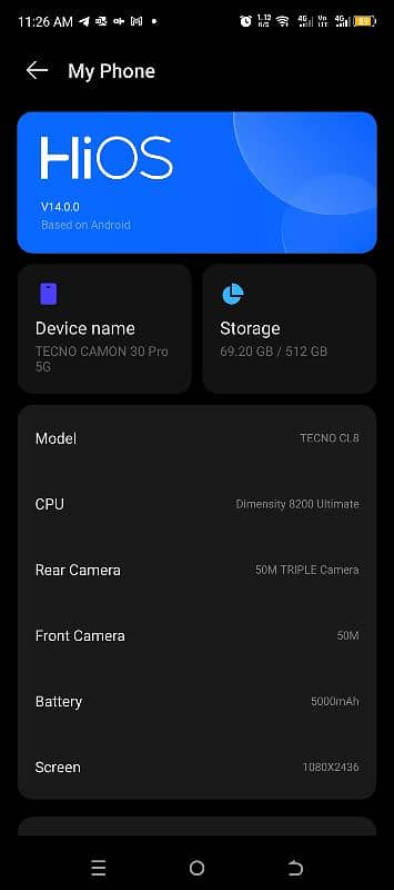 Camon 30 Pro 5G (24/512) Flagship Killer Brand New with Warranty 4