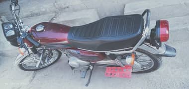 I sell my Honda 125 applied for original meter reading for 2024