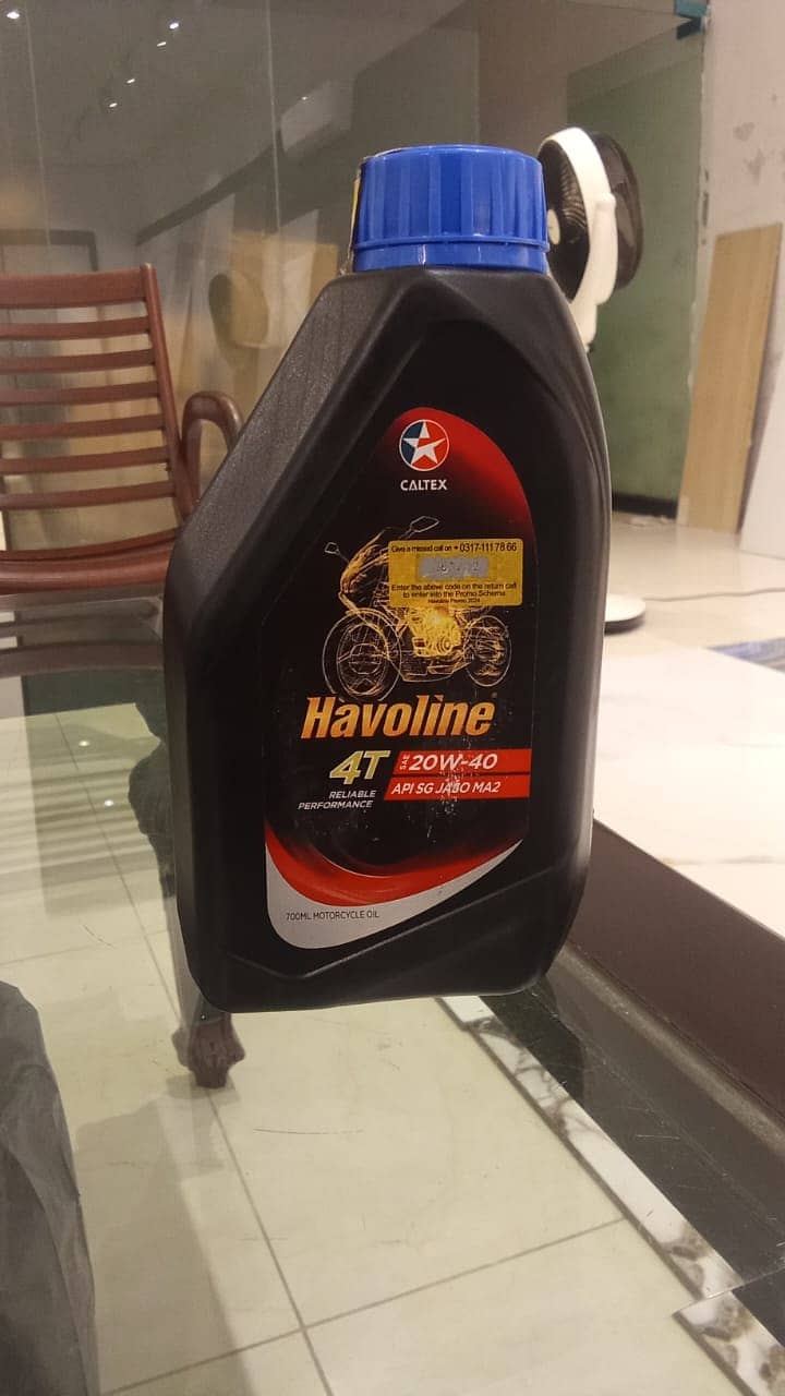 HAVOLINE 4T  + ZIC G-FF GEARTEC GEAR OIL 6