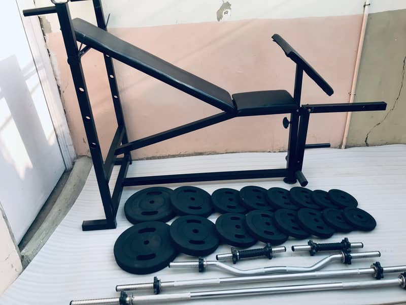 ADJUSTABLE PLATES & DUMBBELL , WEIGHT PLATES , RUBBER COATED DUMBBELLS 3