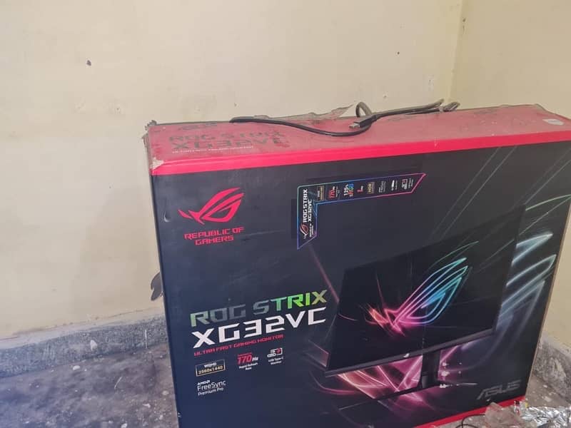 Asus Rog Strix XG32VC Curve 32 Inch Gaming Monitor 4