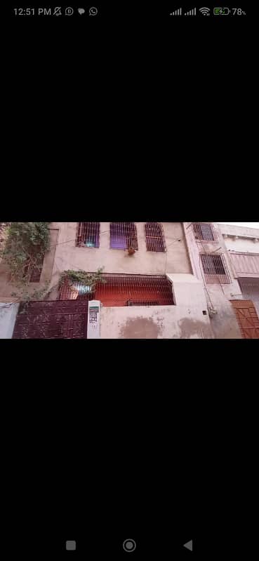 SECTOR 5-A/1 GROUND PLUS TWO HOUSE NORTH KARACHI 8