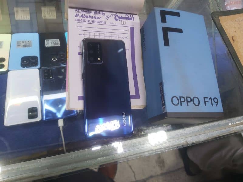 oppo f19 box charger display finger 10/10 0