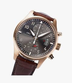 18 Carat Solid IWC Pilot Spitfire men's Watch