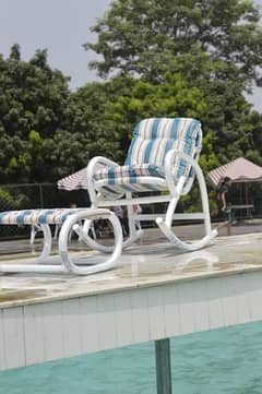 Miami Garden PVC Chair, High back relaxing Garden Outdoor Furniture