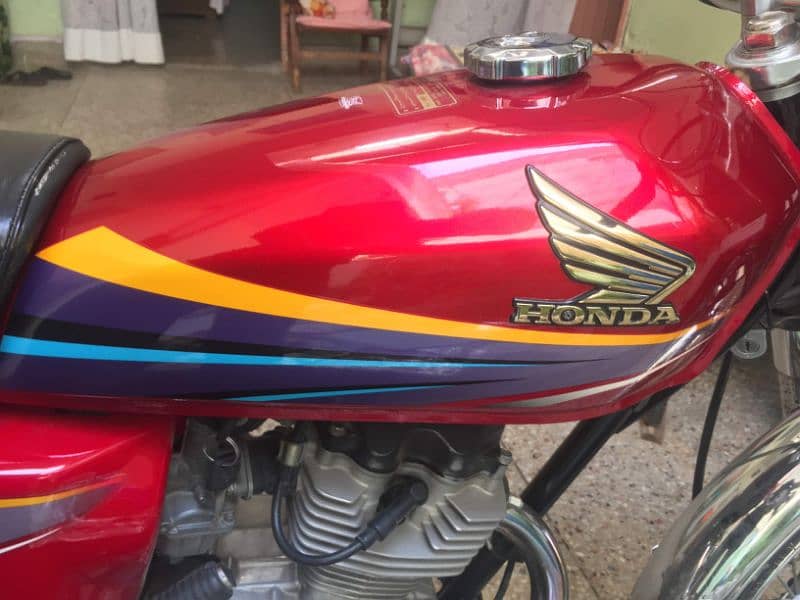 Honda CG125 2011 Model Rawalpindi Num antique Downmodel Motorcycle 7