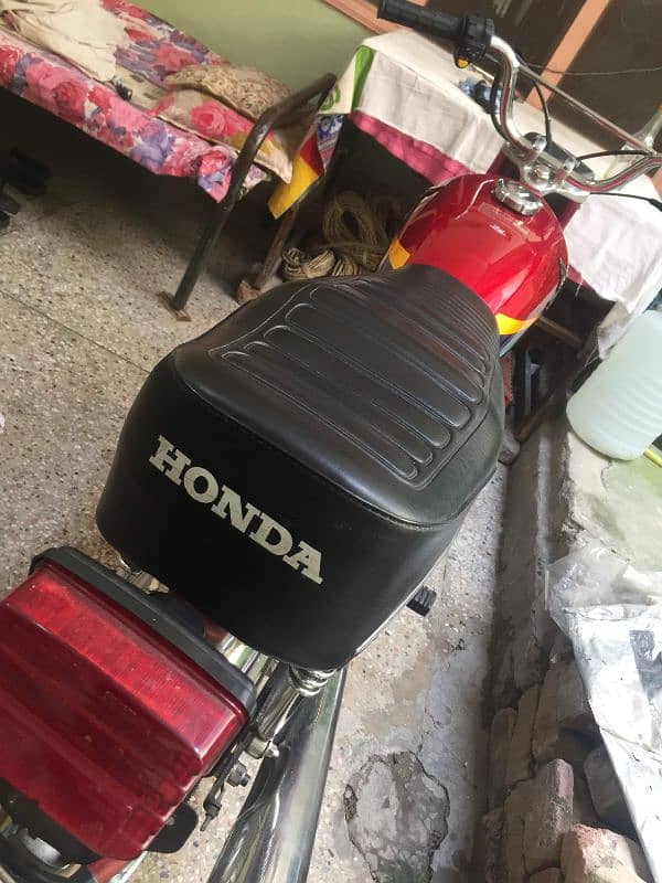 Honda CG125 2011 Model Rawalpindi Num antique Downmodel Motorcycle 9