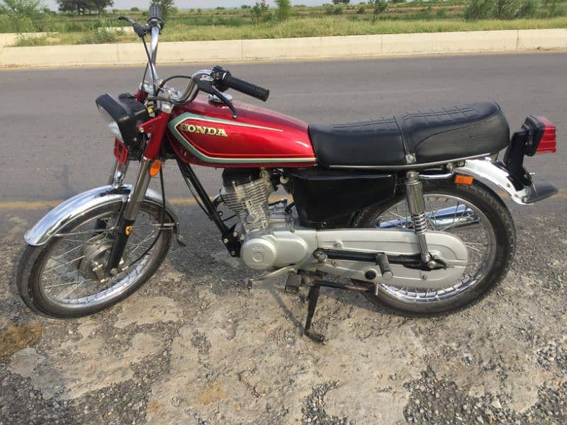 Honda CG125 2011 Model Rawalpindi Num antique Downmodel Motorcycle 11