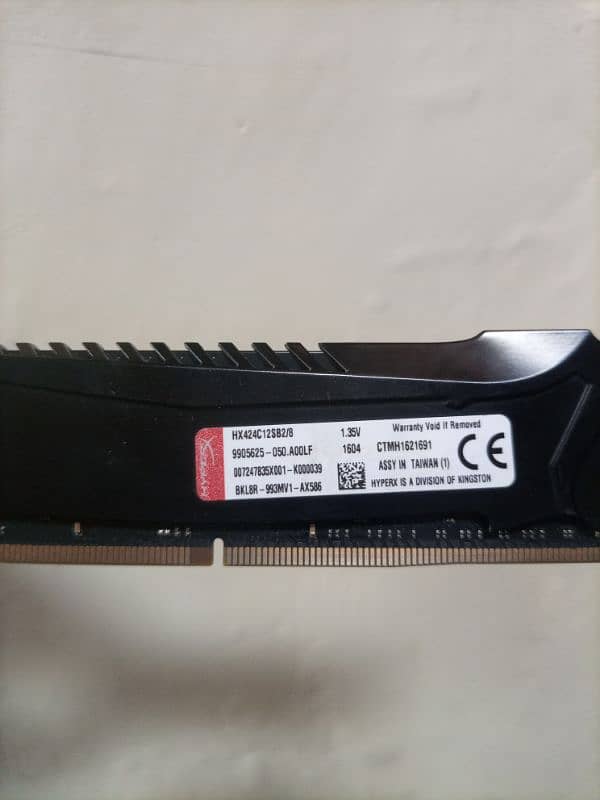 HYPER X SAVAGE DDR4 RAM 8GB KINGSTON 1