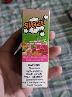 slugger mango dragonfruit 35mg pod ejuice