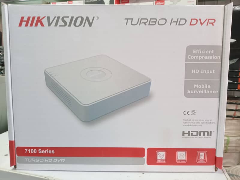 cctv | Security Cameras | 4 Cameras Package | dvr | Hikvision | HD 4