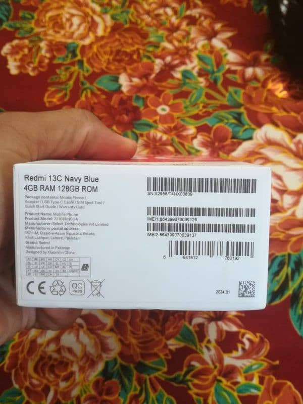 Redmi 13 C mobile in warranty (03047369155) 1