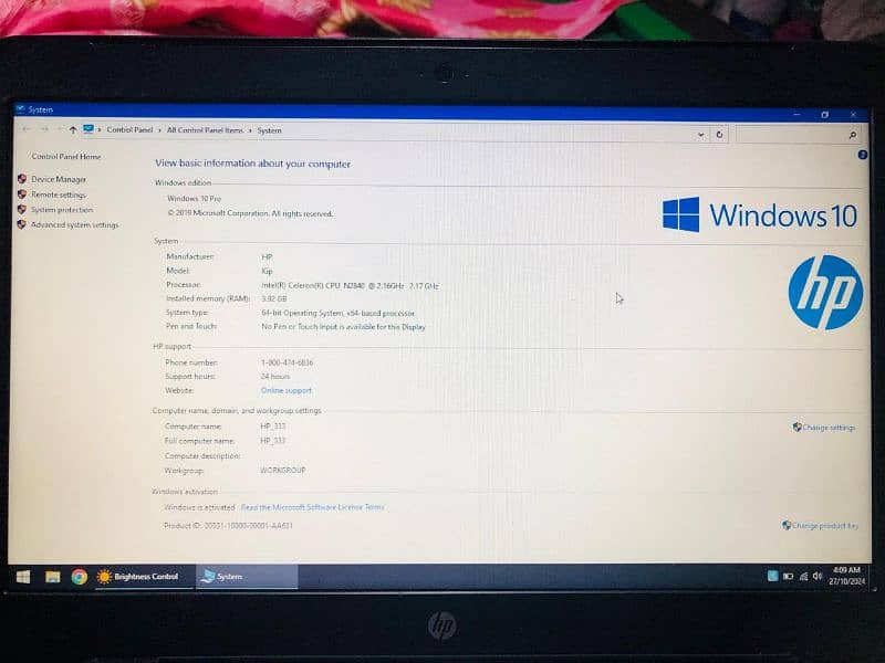 HP Chromebook 14 G4 Chrome Os+windows 10 Good ConditionNum:03700434886 6