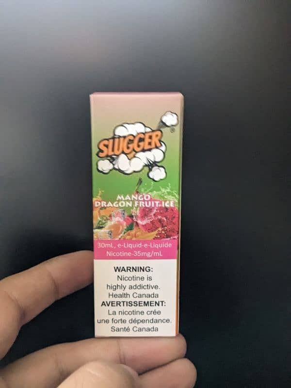 Slugger mango dragonfruit 35mg ejuice 0