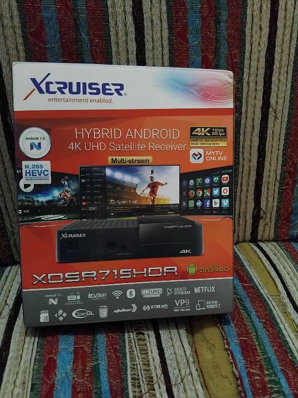 XCRUISER 7154k Android satellite Receiver 0