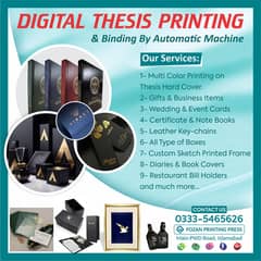 Thesis Printing & Binding