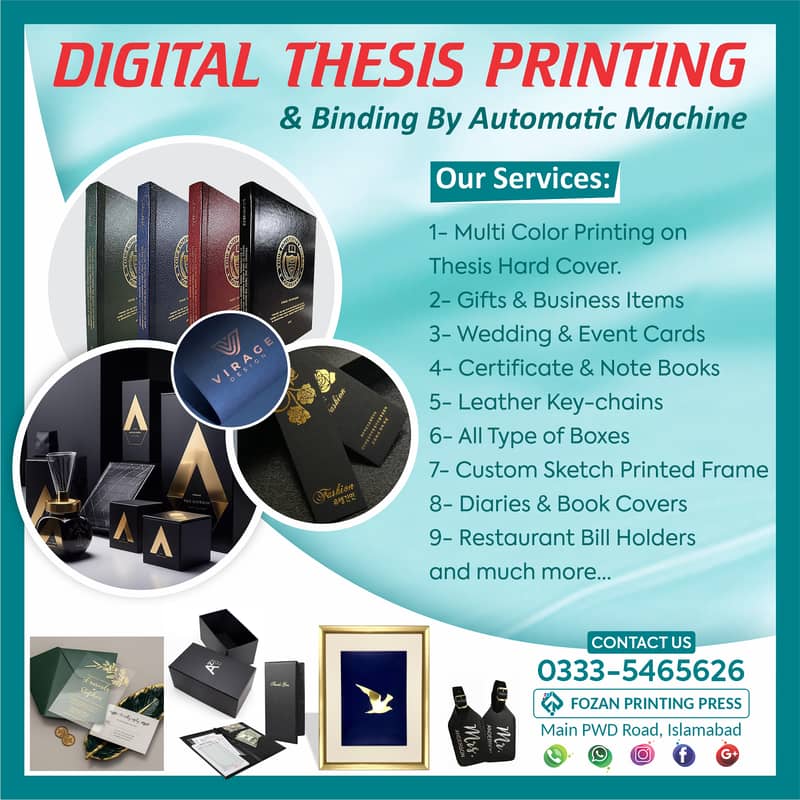 Thesis Printing & Binding 0