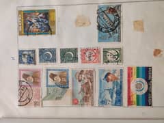 Vintage Post stamp's/Stickers for Collection