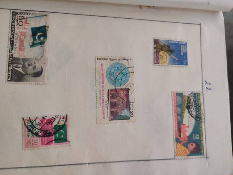 Vintage Post stamp's/Stickers for Collection 14