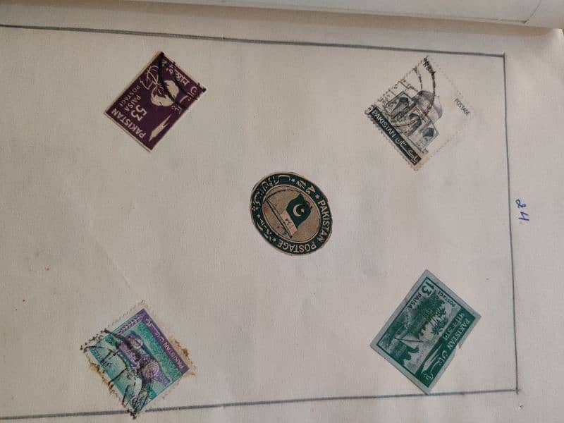 Vintage Post stamp's/Stickers for Collection 18