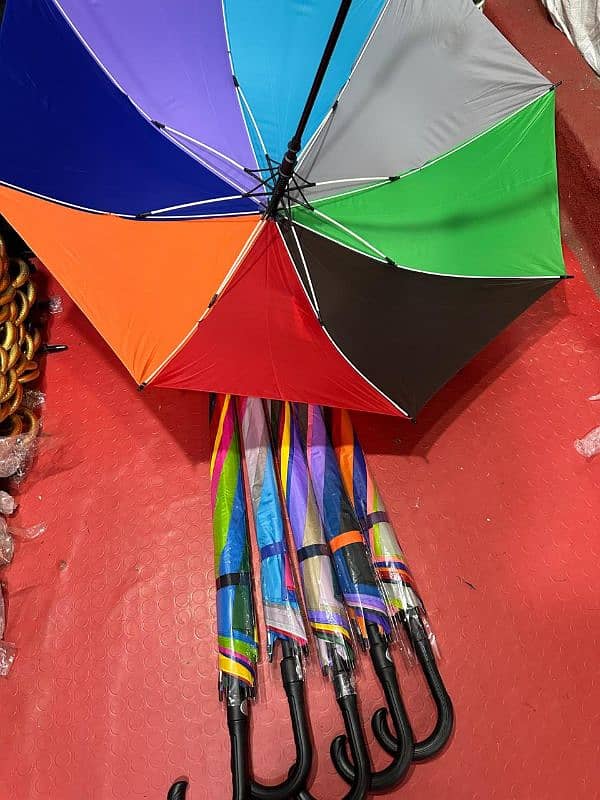 hand Umbrella available. . . 13