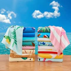 baby boys and baby girls printed towels