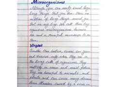 handwriting work