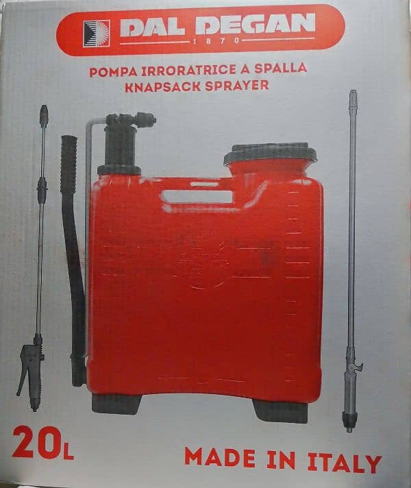 Made In Italy DAL DEGAN VENERE PROFI manually backpack sprayer pump 9