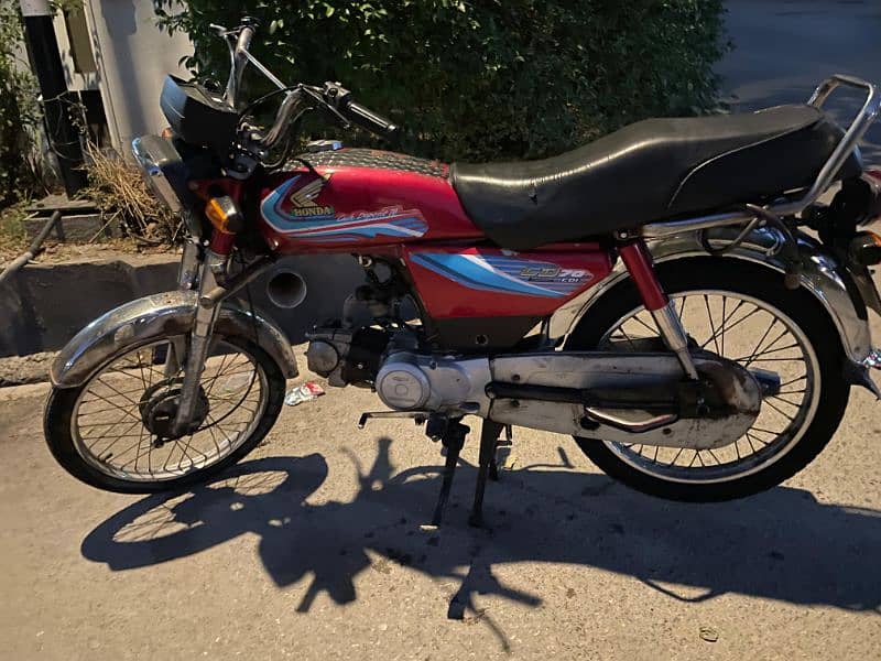 Good condition Crow 70 2016 model ha bike chalna ma ok ha 7