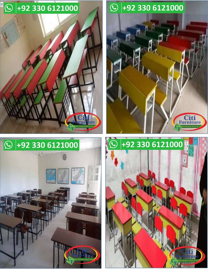 CUSTOMIZED FURNITURE, DESK BENCH, CLASSROOM DESK CHAIRS SCHOOL FURNITU 1