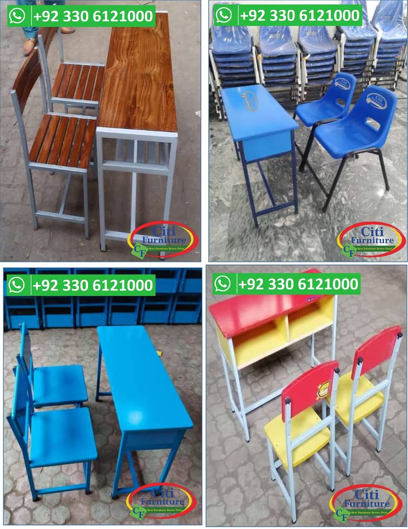 CUSTOMIZED FURNITURE, DESK BENCH, CLASSROOM DESK CHAIRS SCHOOL FURNITU 8