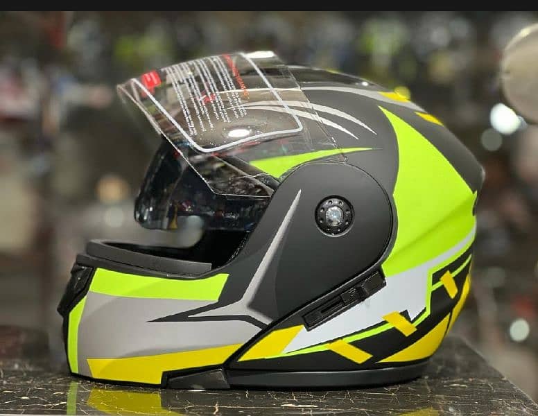 ozone branded flipup 3 in 1 helmet for motorcycle 12